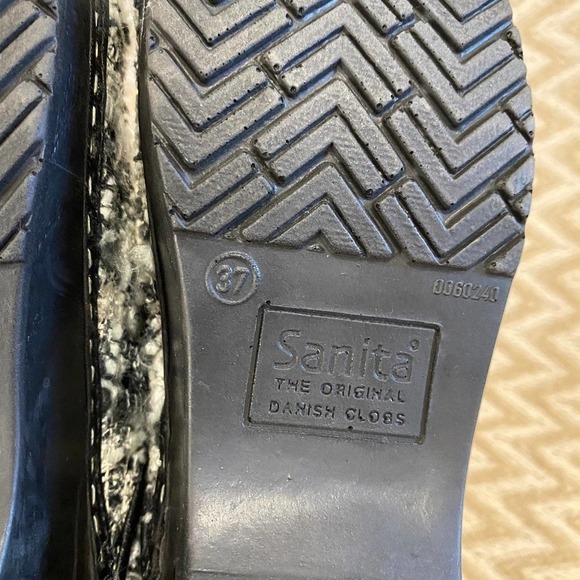 Sanita Tilly Tweed Woven Professional Clogs - Picture 6 of 8